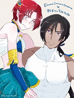 ヴェルク＆シャイル〈衣装交換コラボ〉（文遠ぶん様より）