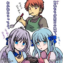 ダズリー＆ミスティア＆フェリア（バレンタイン前夜の小ネタ）